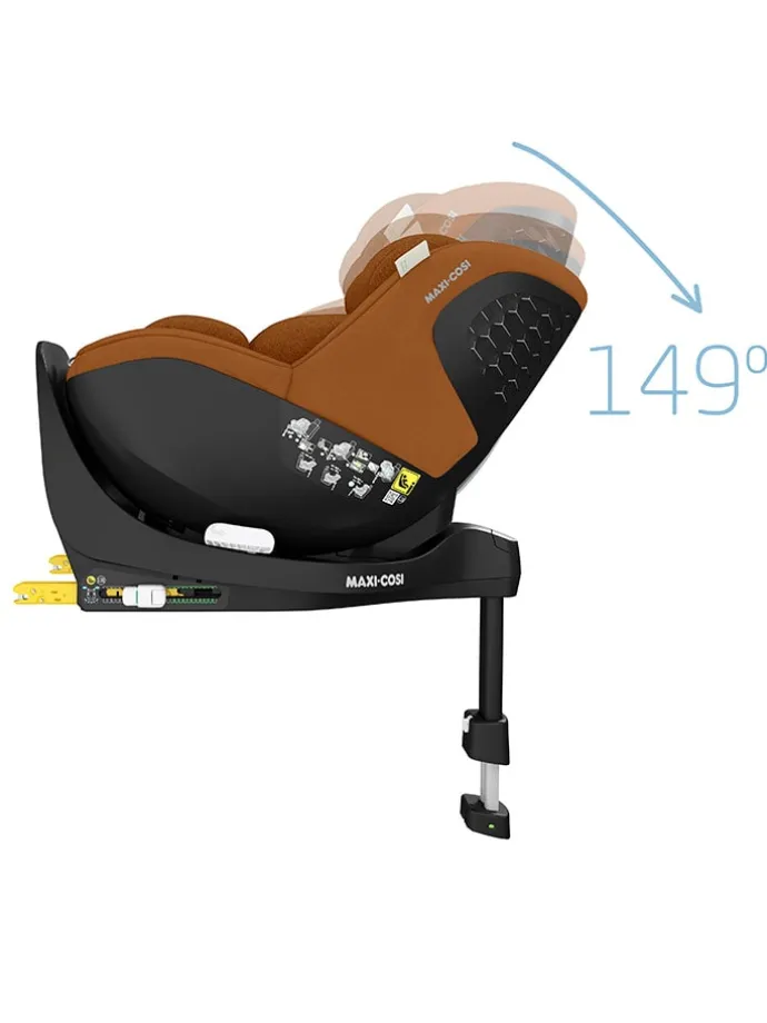 Kindersitz "Mica Pro Eco i-Size" in Authentic Cognac - Gruppe 0/1