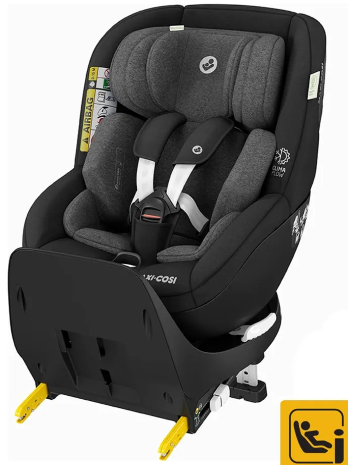 Kindersitz "Mica Pro Eco I-Size" in Authentic black - Gruppe 0/1