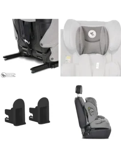 Kindersitz Rio i-Size in grau