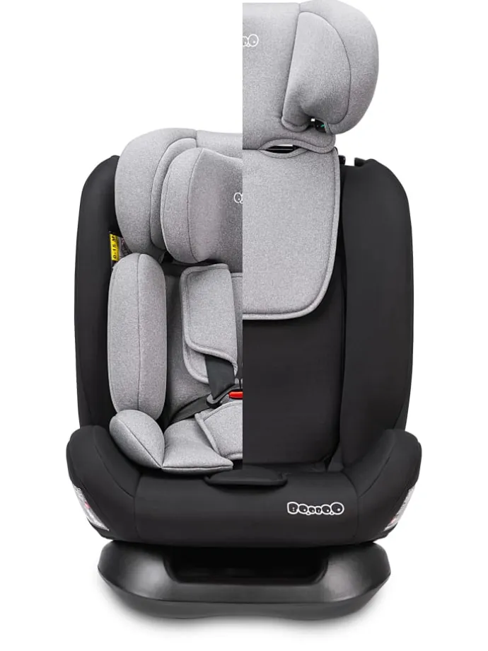 Kindersitz "Safety London" in Black Grey – i-Size Reboarder von 40 bis 150 cm