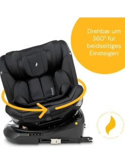 Kindersitz  "Swift360 S"  in All Blac - 76 bis 150 cm