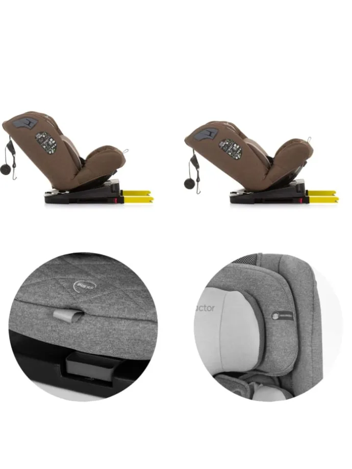 Kindersitz X-Factor i-Size in braun