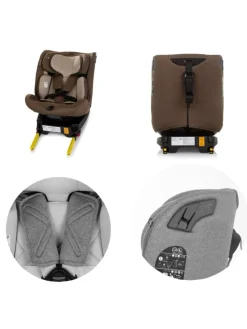 Kindersitz X-Factor i-Size in braun