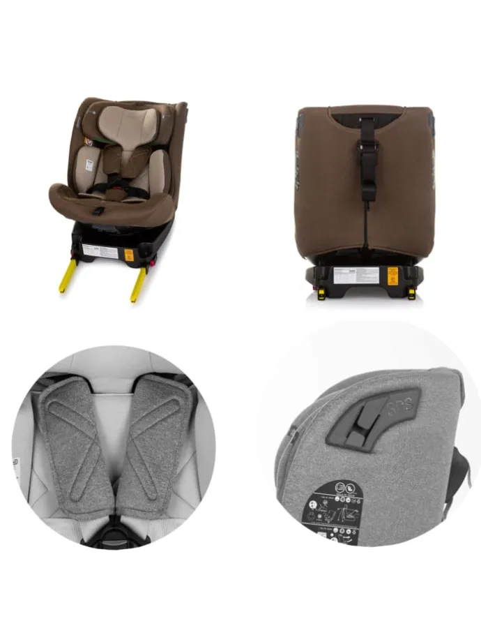 Kindersitz X-Factor i-Size in braun