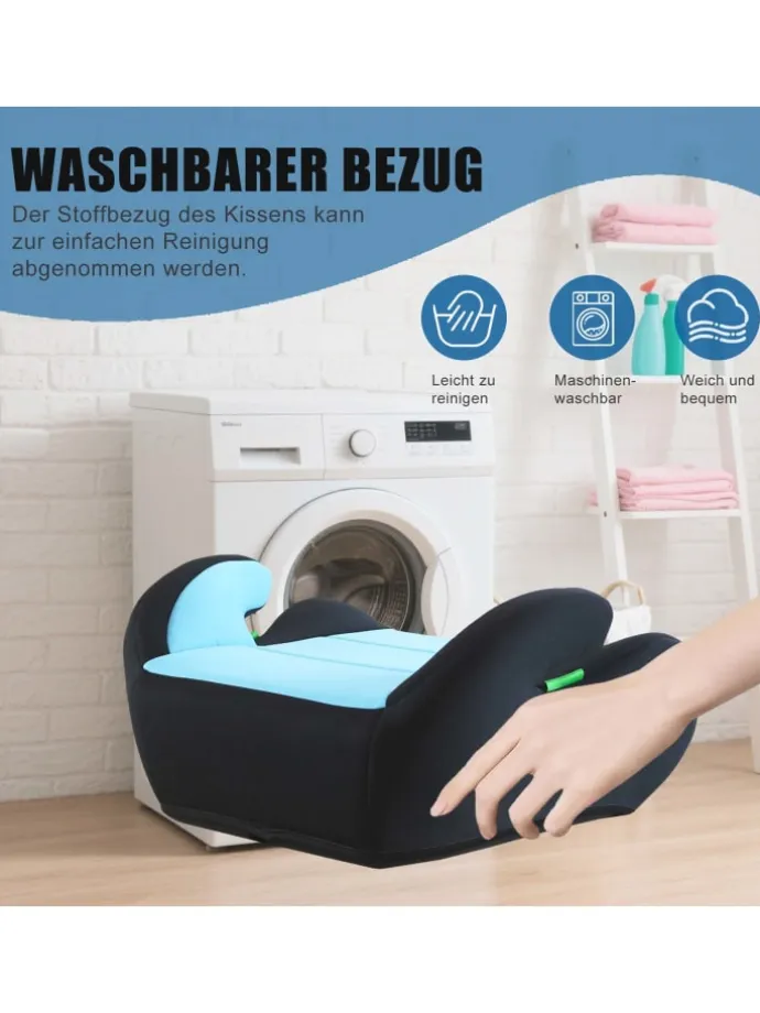 Kindersitzerhöhung ECE R129/03 – Sitzerhöhung für Kinder von 125–150 cm
