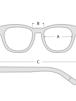 Kinder-Sonnenbrille in Gold-Schwarz-Braun/ Lila