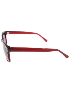 Kinder-Sonnenbrille in Rot/ Schwarz
