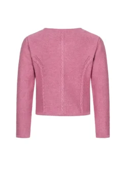 Kinderstrickjacke Amira Madl in Rosa