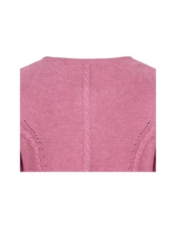 Kinderstrickjacke Amira Madl in Rosa