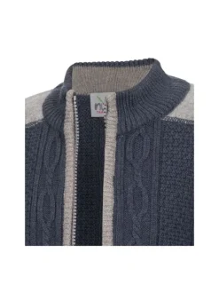 Kinderstrickjacke Igor in Blau