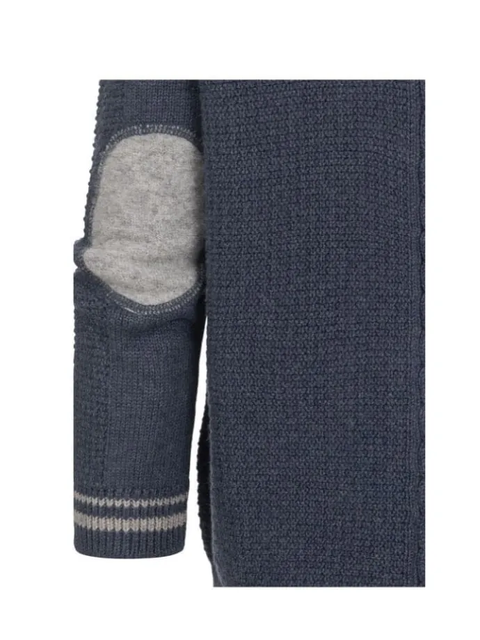 Kinderstrickjacke Igor in Blau