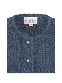 Kinderstrickjacke Yvonne in Blau