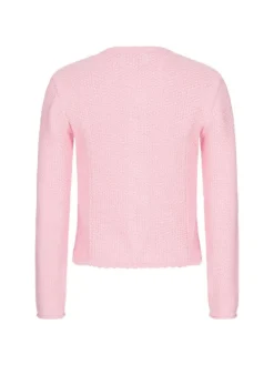 Kinderstrickjacke Yvonne in Rosa