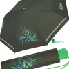 Kinder-Taschenschirm mit reflektierenden Streifen Regenschirm Dino Hunter