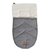 Kinderwagen Fußsack Luxe in grau