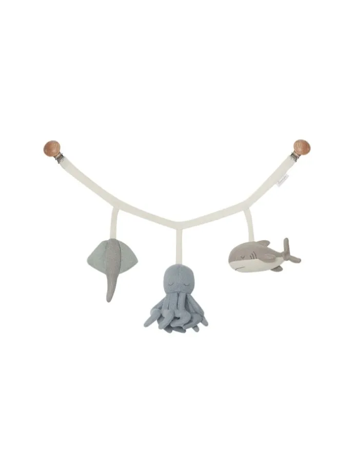 Kinderwagenkette octopus' in blue