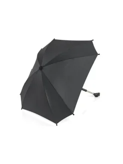 Kinderwagen-Sonnenschirm schwarz in Schwarz ab 6 Monate