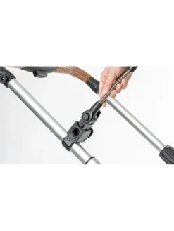 Kinderwagen-Sonnenschirm schwarz in Schwarz ab 6 Monate