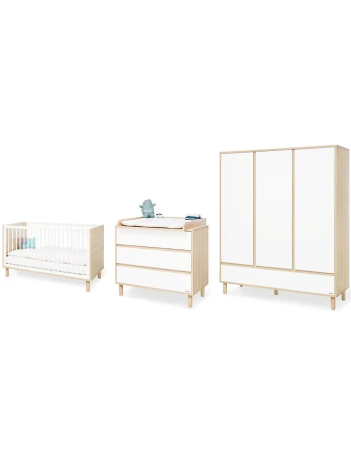 Kinderzimmer-Set Flow breit groß, 3-tlg.