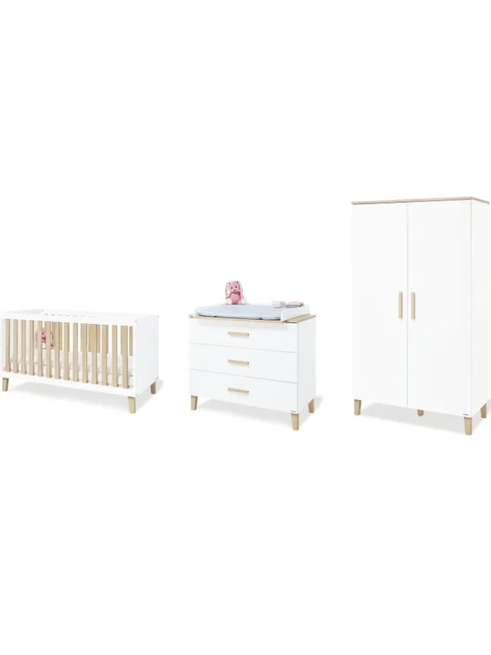Kinderzimmer-Set Lumi breit, 3-tlg.