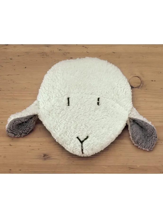 Kirschkern-Bio-Wärmekissen, Schäfchen, Made in Germany, Größe ca. 20 x 20 cm