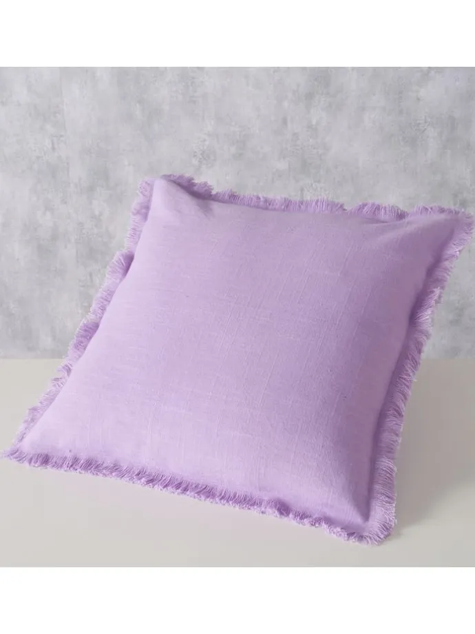 Kissen "Lenea" in Lila - (L)45 x (B)45 cm