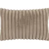 Kissenhülle "Raya" in Taupe - (L)40 x (B)60 cm