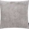 Kissenhülle "Shara" in Grau - (L)45 x (B)45 cm