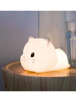 KITTY CAT Nachtlicht in weiß