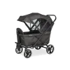 Klappbollerwagen Cruiser in Grau, 116 x 64 x 64 cm
