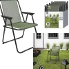 Klappstuhl ''Pliante'' in Khaki - (B)51 x (H)75 x (T)60 cm