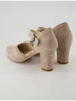 Klassische Pumps in Beige