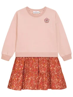 Kleid "Ceren" in Rosa/ Orange