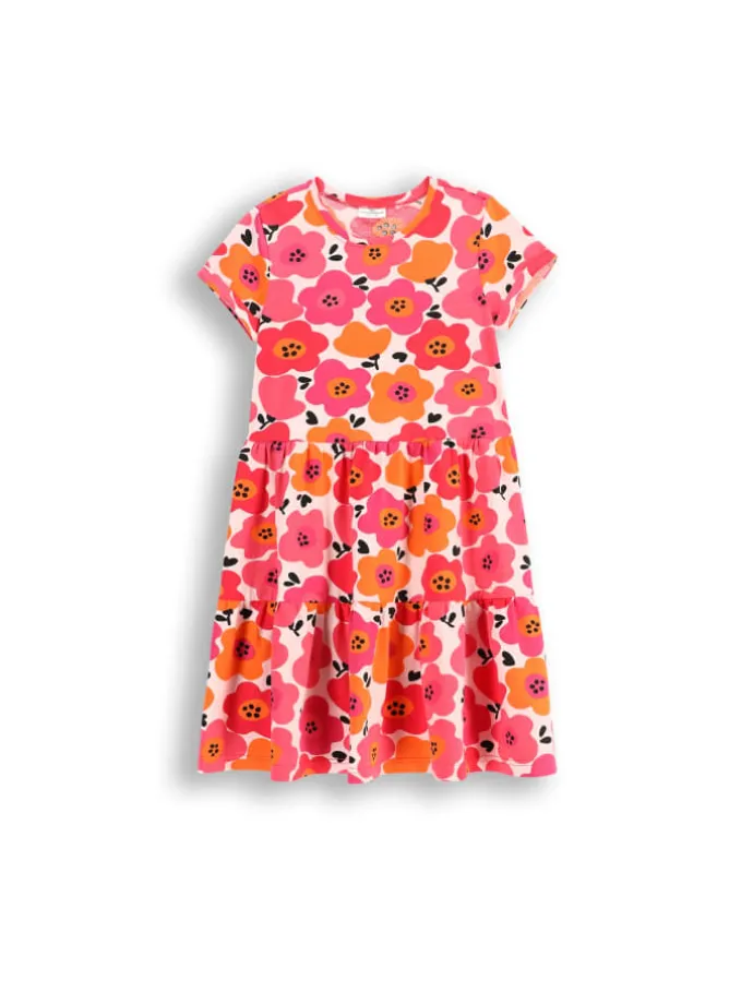 Kleid in bunt