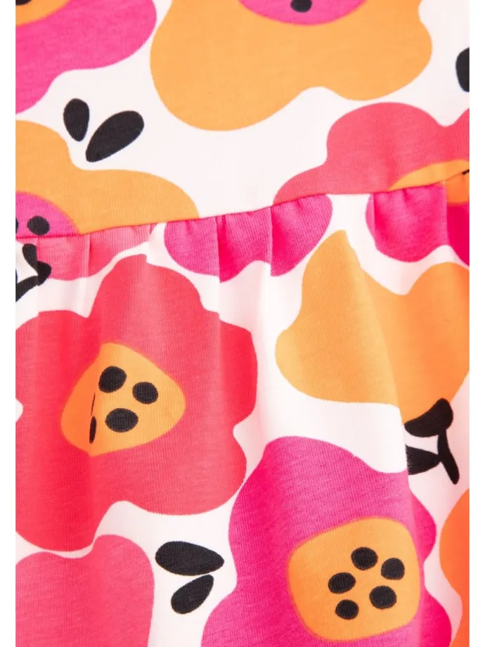 Kleid in bunt