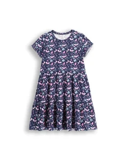 Kleid in bunt