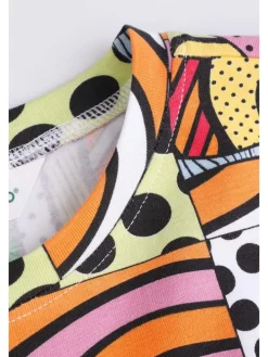 Kleid in bunt