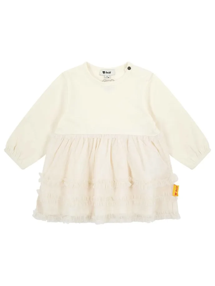 Kleid in Creme