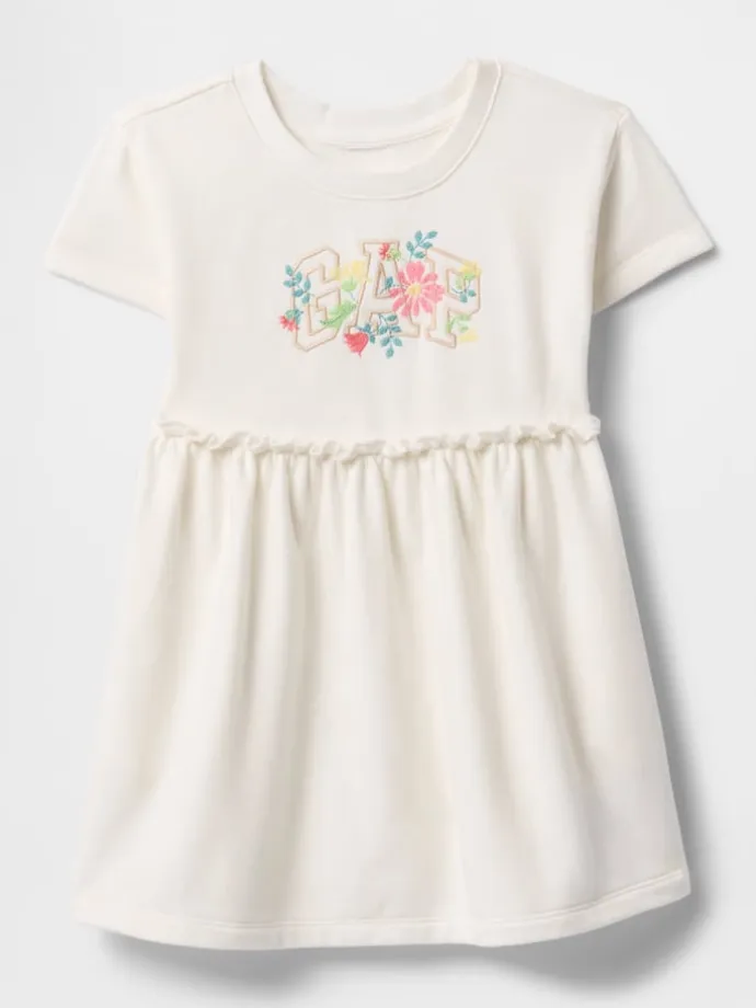 Kleid in Creme