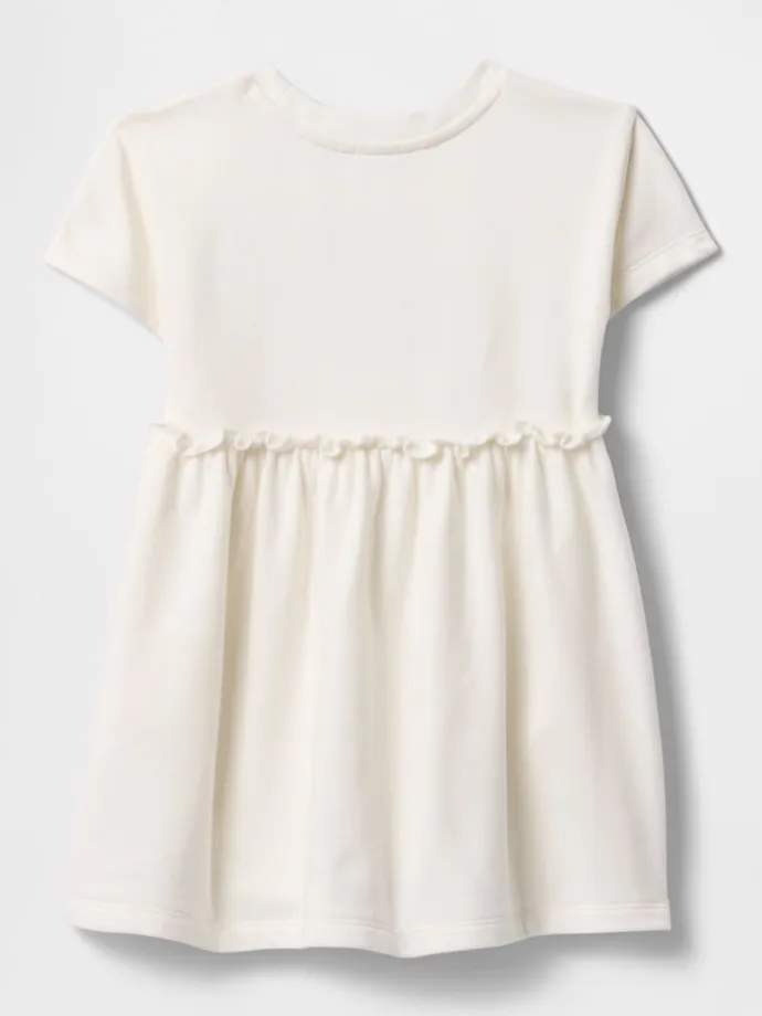 Kleid in Creme