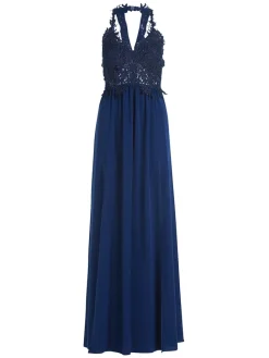 Kleid in Dunkelblau