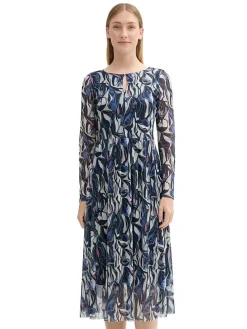 Kleid in Dunkelblau