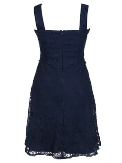 Kleid in Dunkelblau