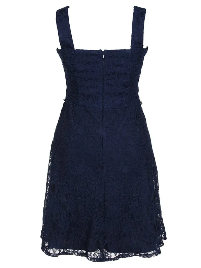Kleid in Dunkelblau