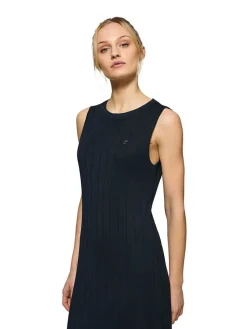 Kleid in Dunkelblau