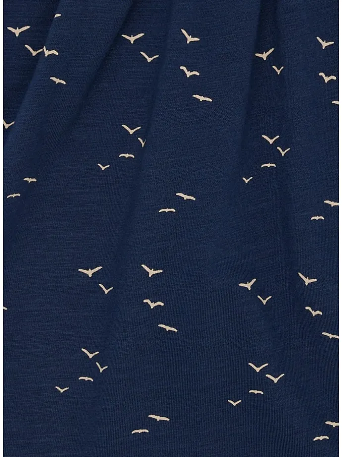 Kleid in Dunkelblau