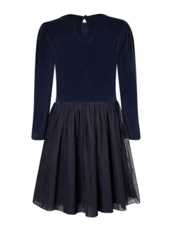 Kleid in Dunkelblau