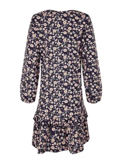 Kleid in Dunkelblau