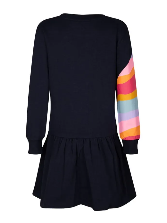 Kleid in Dunkelblau