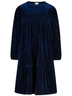 Kleid in Dunkelblau